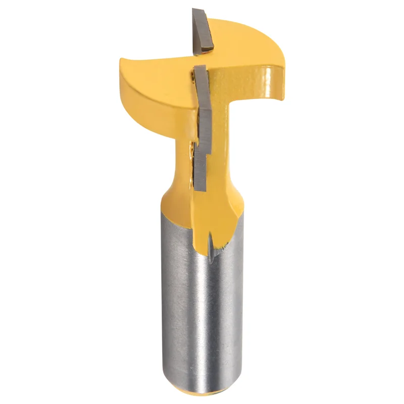 

Новая фреза с хвостовиком 1/2 дюйма, инструмент для резки шипов с Т-образным пазом и Т-образной направляющей