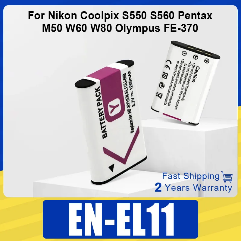 EN-EL11 Battery Li-…