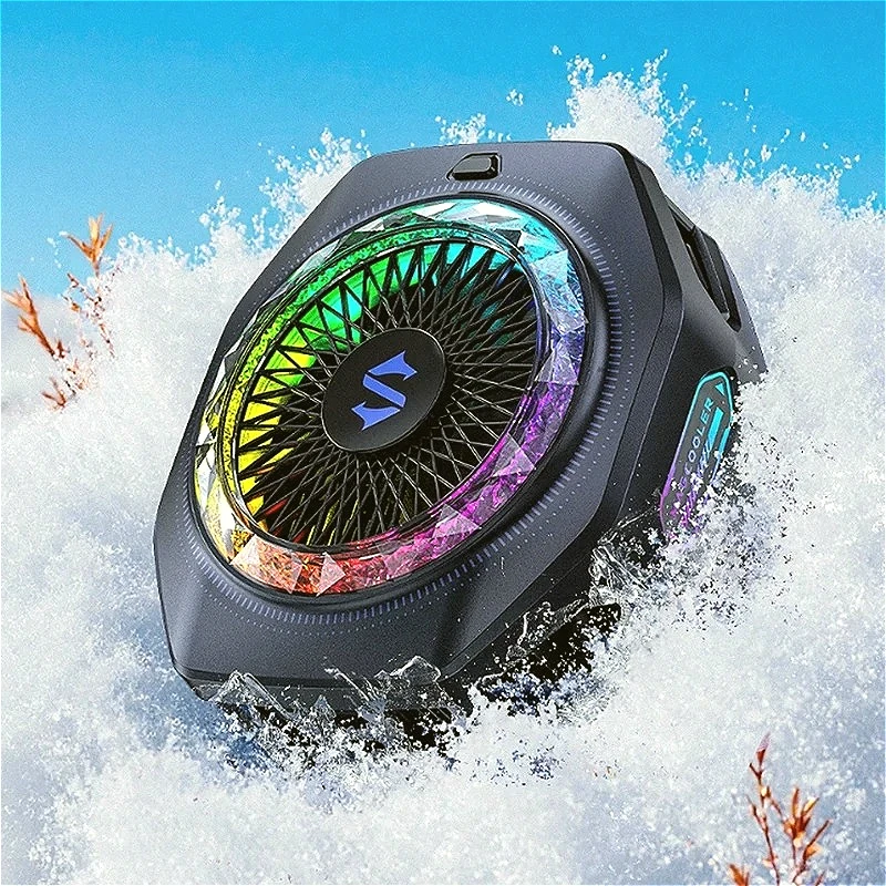 オリジナルBlackShark 5 FunCooler 5pro高速モバイル冷却ファン iPhone/ROG 7/Nubia Redmagic Xiaomi Huawei Samsung対応