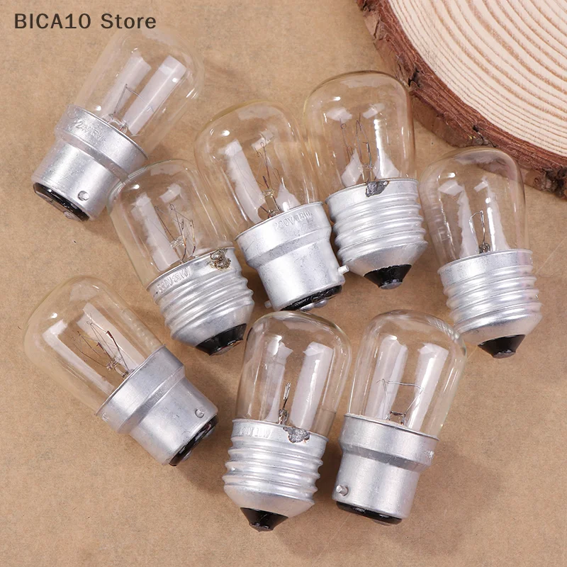B22 Bayonet E27 Screw 12V/220V 15W 25W LED Filament Light Fridge Bulb Mini COB Lamp For Sewing Machine Range Hood