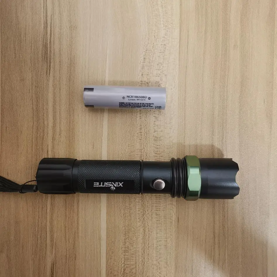 1PC NCR18650BD Rechargeable Li-ion Battery 3.7V 3200mAh for 89Saerbs ELF Saber Neopixel Lightabers Flashlight Can Be Used