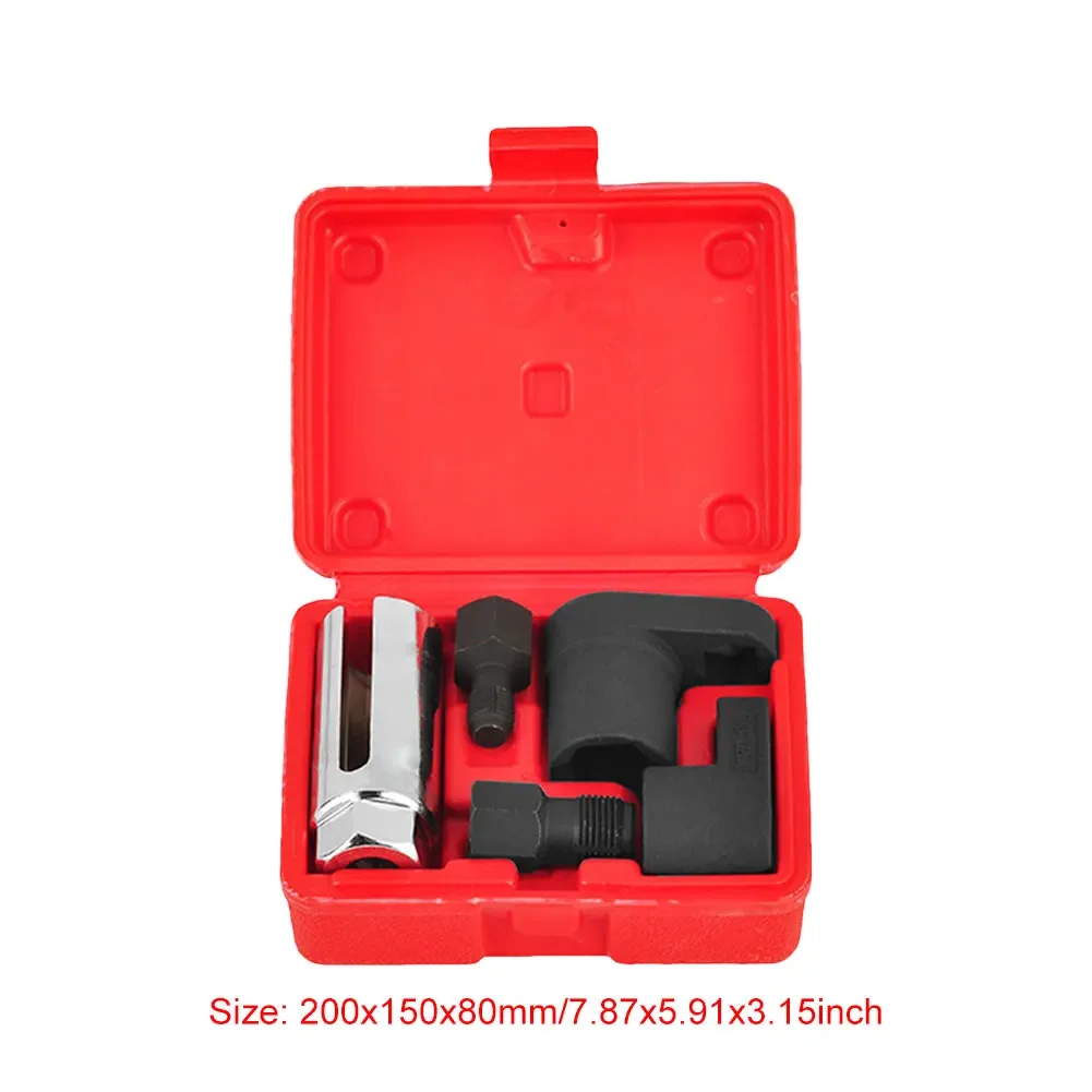 1/2/3SET Oxygen Sensor Remover Socket 5Pcs Wire Gate Accesses Sensor From Side Preventing Damage To Wires Sensor Socket Wrench