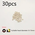 30pcs White small