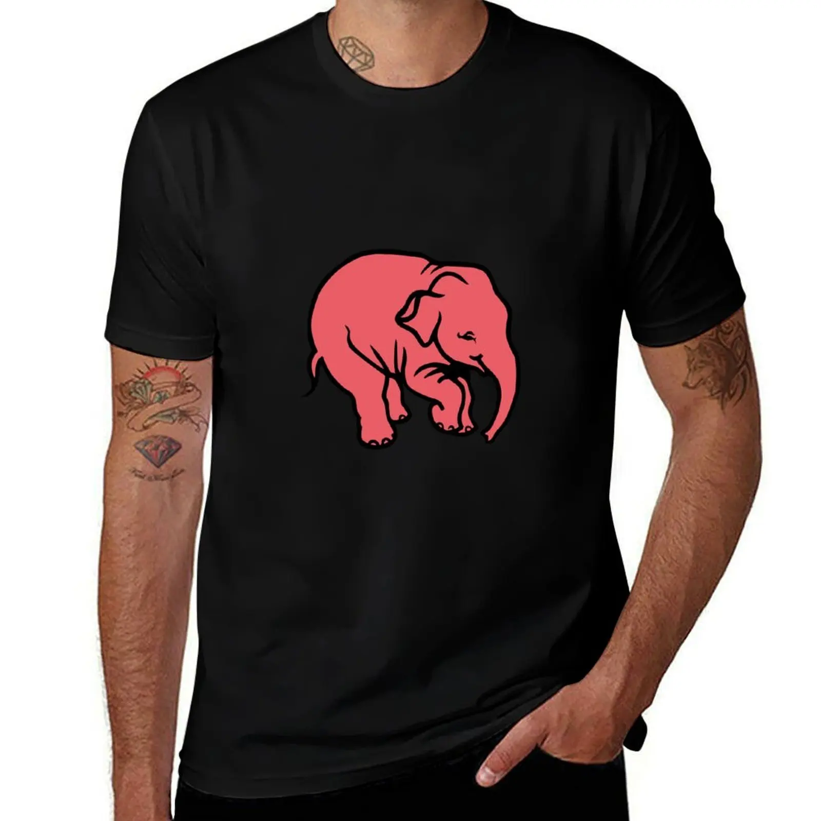 

Delirium Elephant T-Shirt Novelty Graphic Tee Shirt