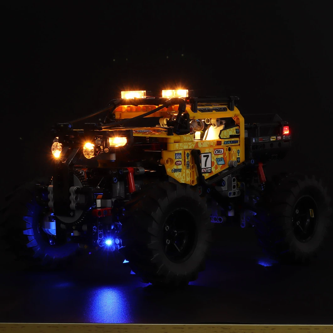 

No Bricks Led Light Kit for 4X4 X treme Off Roader 42099