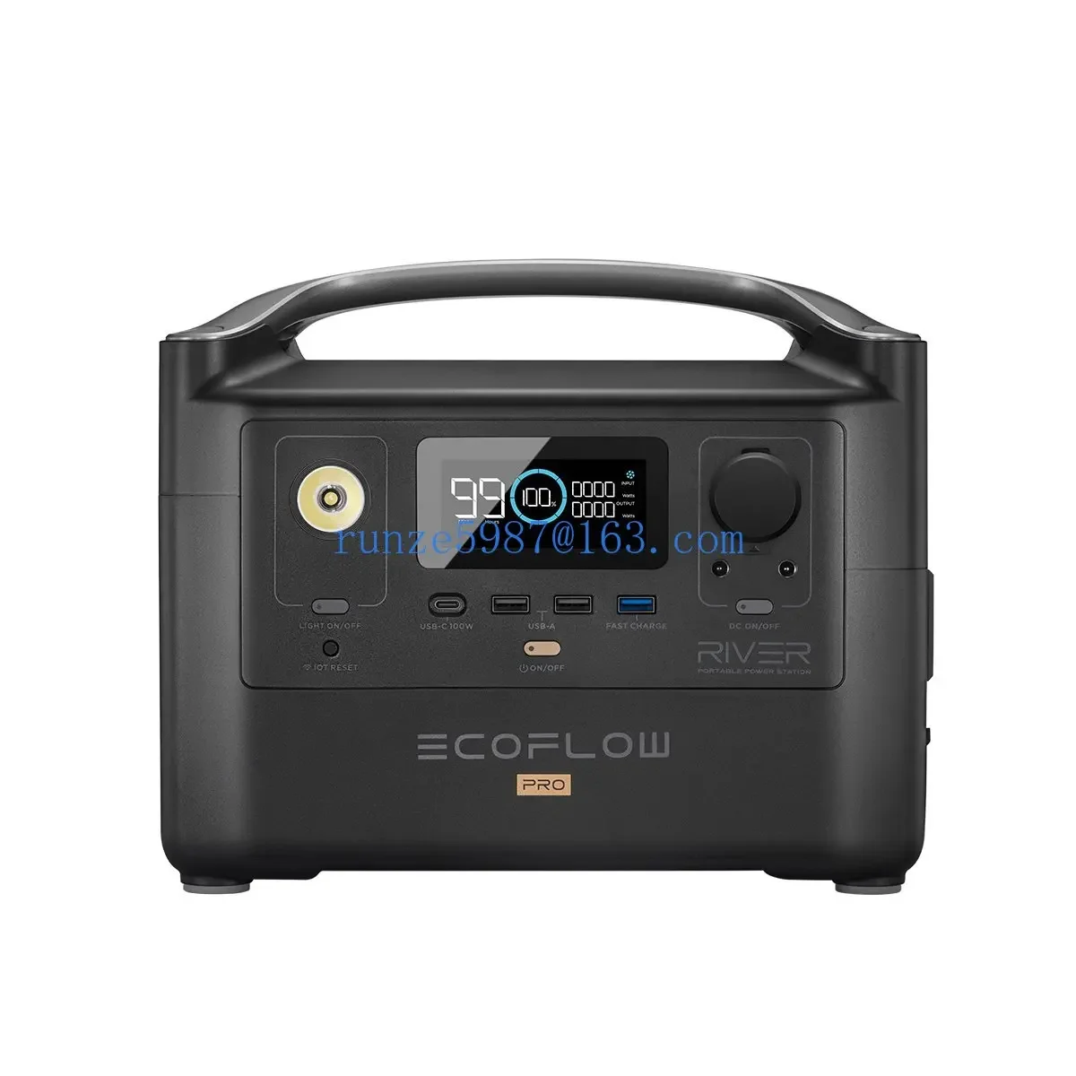 

ECOFLOW RIVER Pro Portable Power Station 720Wh Power Multiple DevicesRecharge 0-80% Within 1 Hourfor Camping RV Outdoor