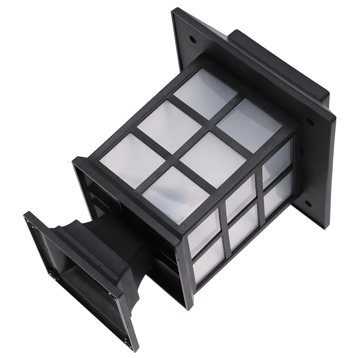 

2Pcs LED Pillar Lamp Solar-Powered Outdoor Lawn Lights Waterproof IP55 Garden Lighting Patio Outdoor Lamp