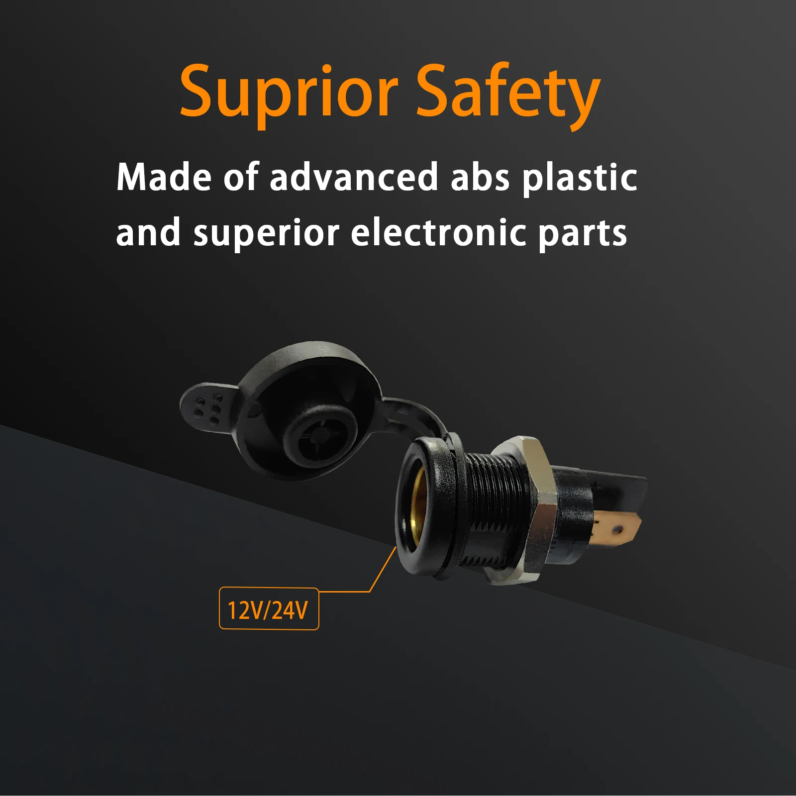 12V DIN Hella Socket Cigarette Lighter USB Charger Power Adapter Waterproof Hella Din Plug For BMW Car Motorcycle Boat RV Camper view 4