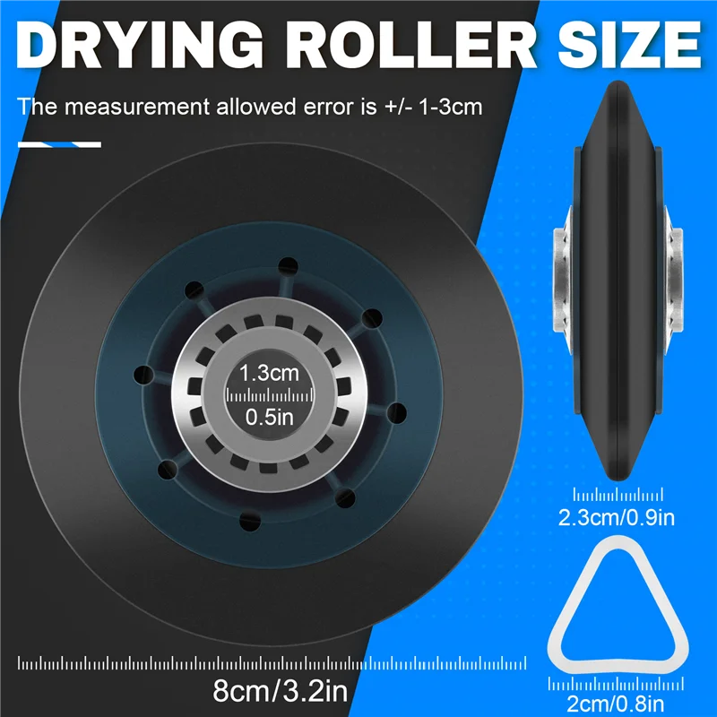 

AEE6-1 Piece Suitable For W10314173 Dryer Drum Wheel Suitable For W10314173 8536973 8536974 AP6019303 PS11752609