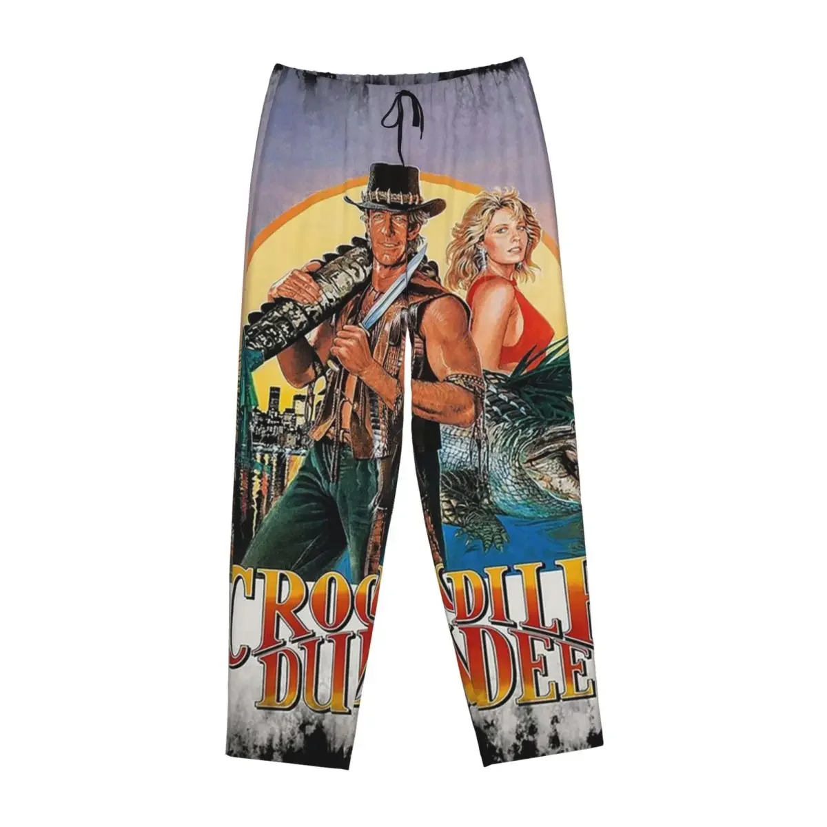 

Custom Crocodile Dundee Women Pajama Pants Lounge Sleep Sleepwear Bottoms with Pockets