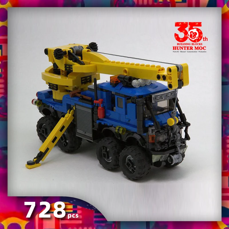 

offroad truck brick truck building block blocks lorry semi truck blocks freight truck building blocks crane building block