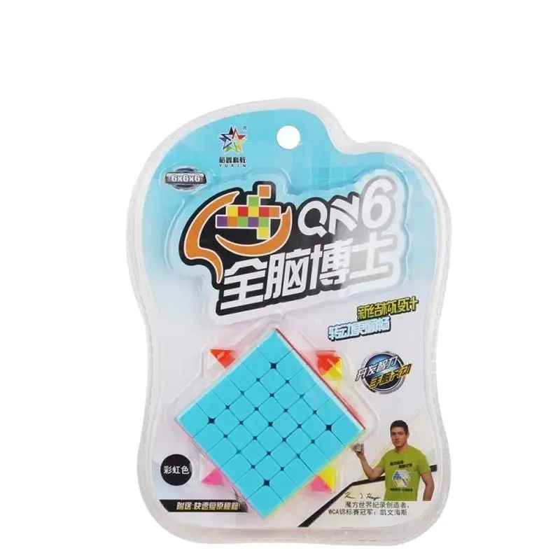 

Оригинальные Yuxin QN 6x6x6 Magic Cubes 5x5 скоростей Zhisheng 6x6 cubo magico Развивающая головоломка Детские игрушки Блистерная упаковка 5x5x5 куб