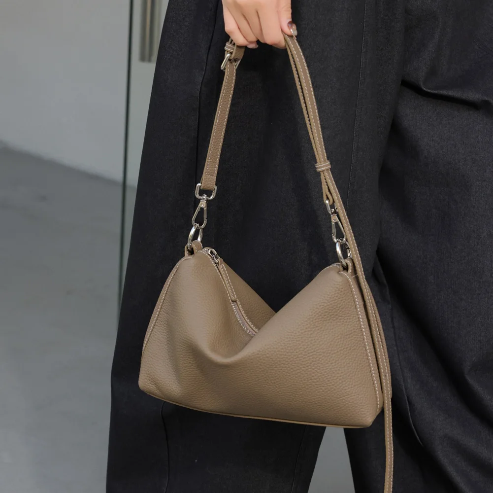 

Женская сумка через плечо из натуральной кожи, роскошная дизайнерская брендовая мягкая сумка-подушка из воловьей кожи для женщин, женская сумка-тоут