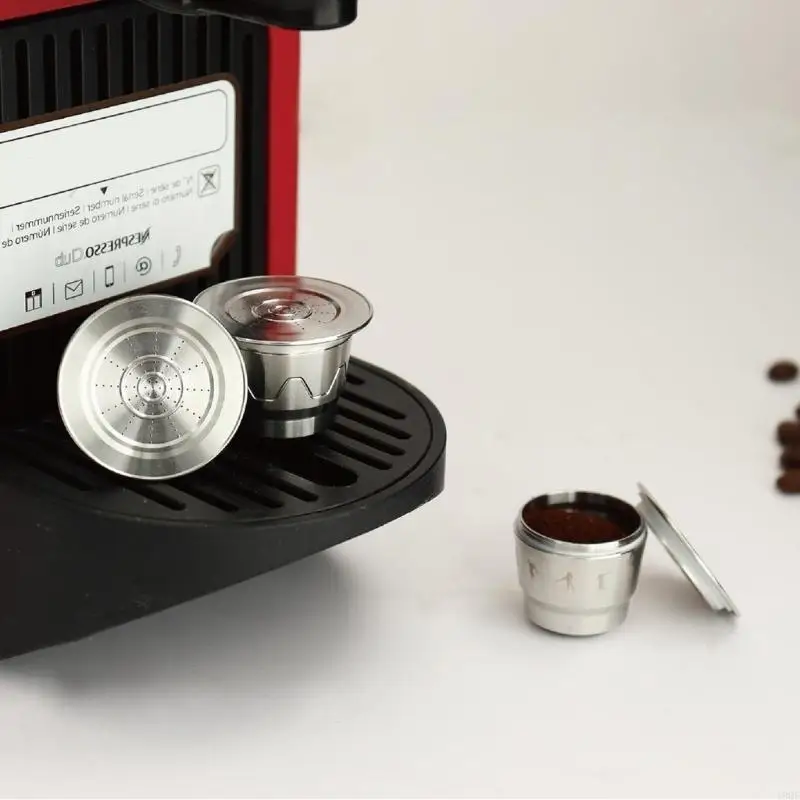

19QE Coffee Fill For InstantsCoffee Stainless Steel Reusable CapsulesShell Cup Filter