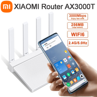 Xiaomi Router AX3000T 2.4G 5G Mesh Technology WiFi 6 Efficient Wall Penetration Children Online Protection WiFi Router Repeater