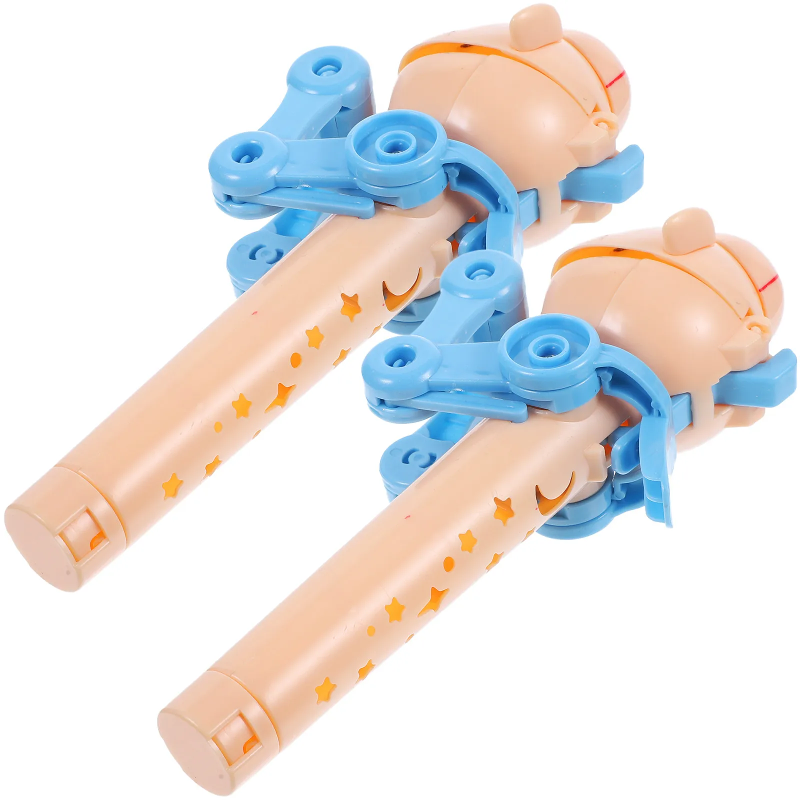 2Pcs Lollipop Robot Holder Novelty Party Favors Kids Portable Candy Holder for Parties Funny Lollipop Robot Kids Party Toy