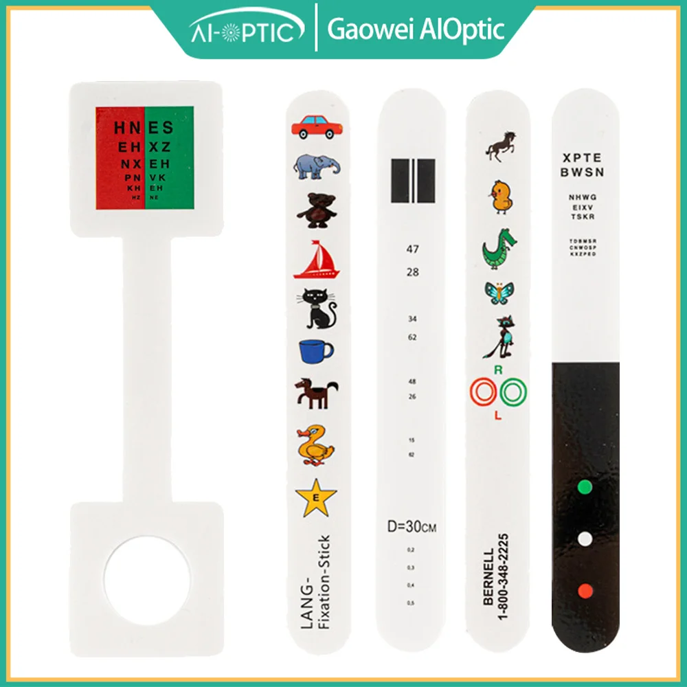 Children's Fixation Stick: Red/Green Anti-Suppression Vision Testing – Special Price Training Tools