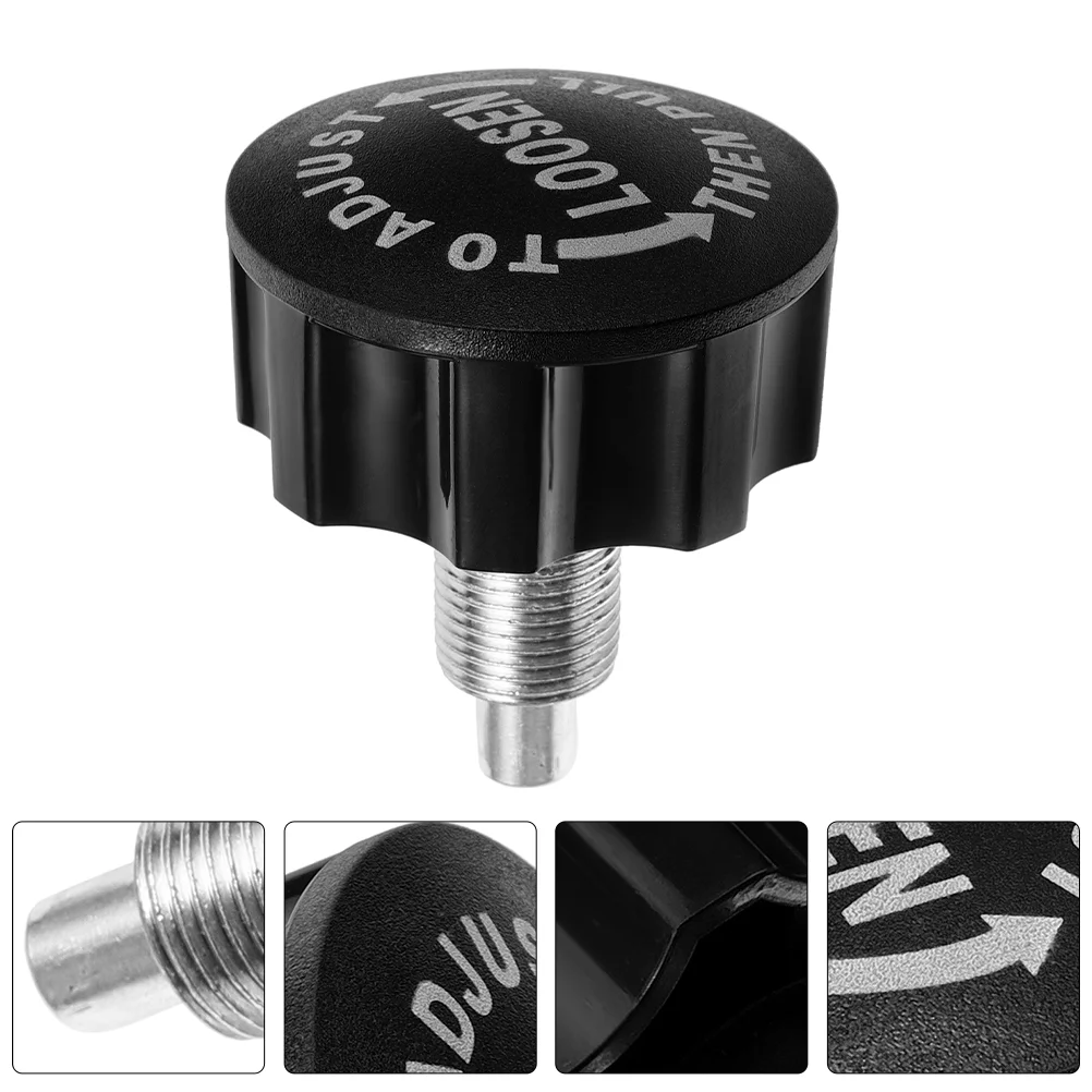 

Bicycle Accessories Ball Knob Screw Replacement Parts Exercise Pull for Black Bikes Height Adjustment Fitness