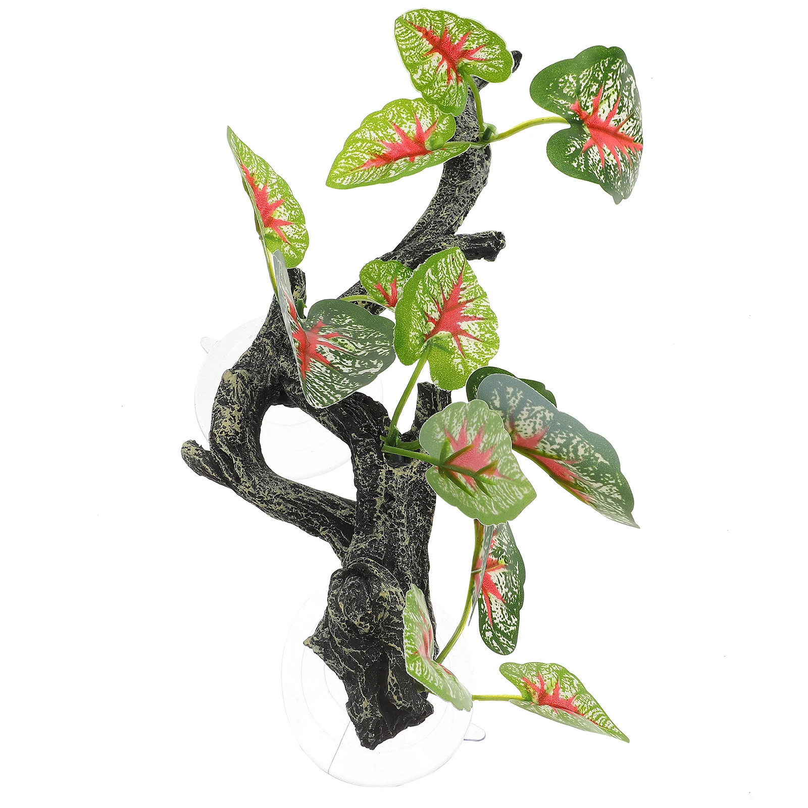

Plants Simulated Rattan Decoration Indoor Terrarium Fake Delicate Ornament Model Artificial Home Reptile Resin