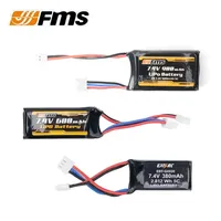 FMS Battery 7.4V 2S 380mah 600mah 900mah for FCX18 FCX24 Adventurer Snow Mountain Storm RC Model Battery