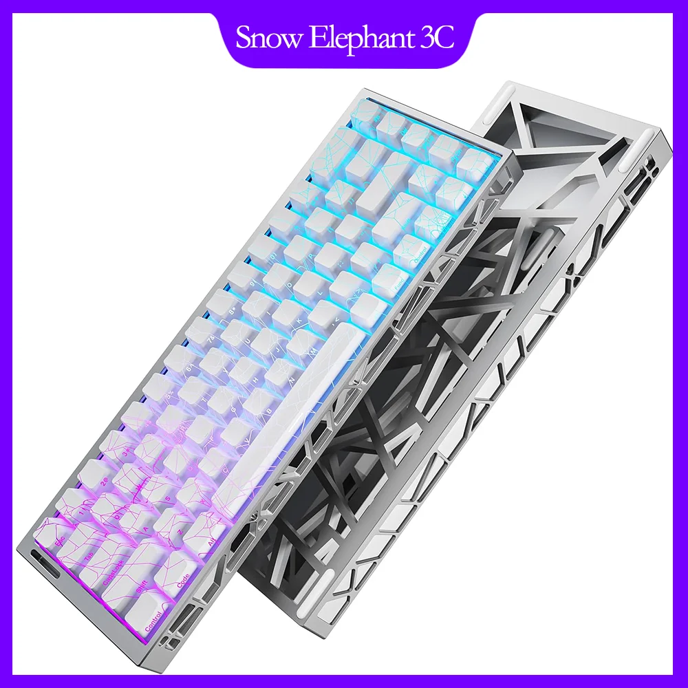 ZORNHER ZH68HE Magnetic Keyboard Wired CNC Aluminum Gaming Keyboard 65% Rapid Trigger  8K HZ Polling Rate Magnetic Switch