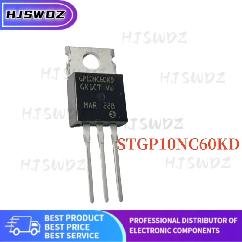 5PCS NEW STGP10NC60KD TO-220 10A 600V GP10NC60KD STGP10NC60 STGP7NC60HD GP7NC60HD STGP7NB60KD GP7NB60KD STGP19NC60HD GP19NC60HD