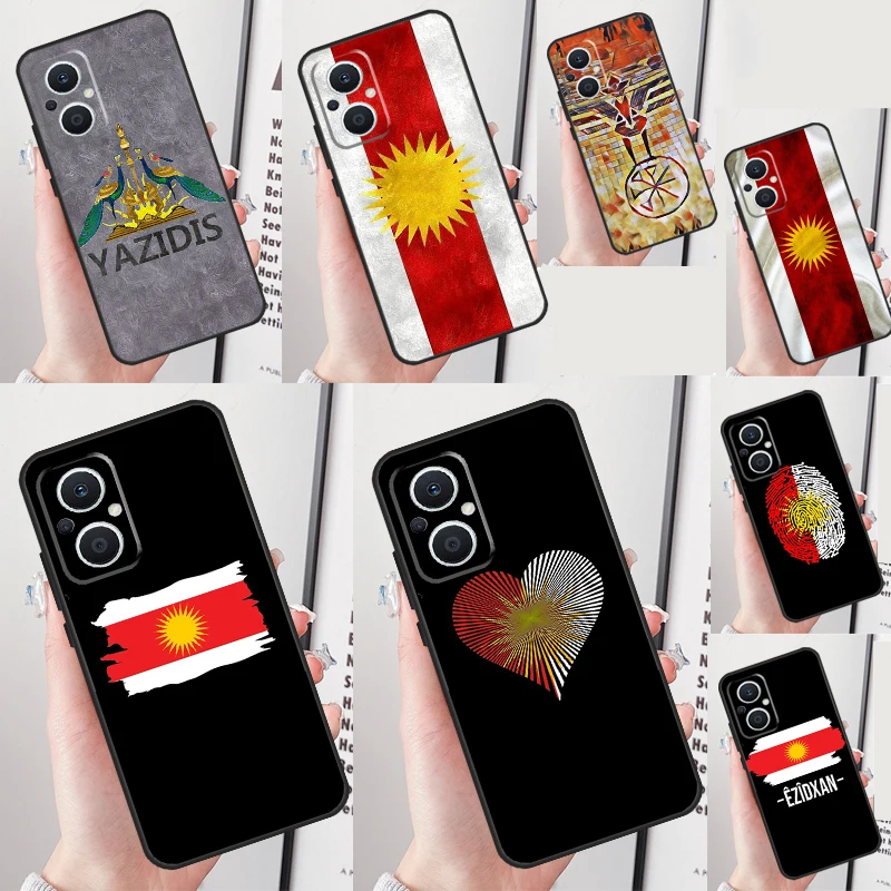 Yazidis Flag Case For OPPO Reno 4Z 2Z 5Z 8T 10 4 5 6 7 8 Lite OPPO Find X3 Neo X2 Lite X5 X6 Pro Cover