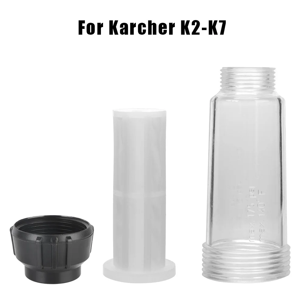 For Karcher K2 K3 K4 K5 K6 K7 High Pressure Washer Filter G 3/4\'\' Plastic Machine Water Filter Prevent dirt