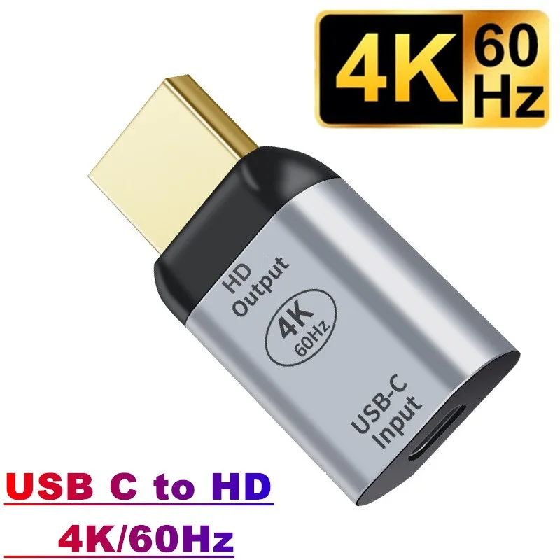 Kabel USB C do adaptera kompatybilnego z HDMI 4K 60Hz typu C do kabla hthunderbolt3 do złącza HD dla macbooka