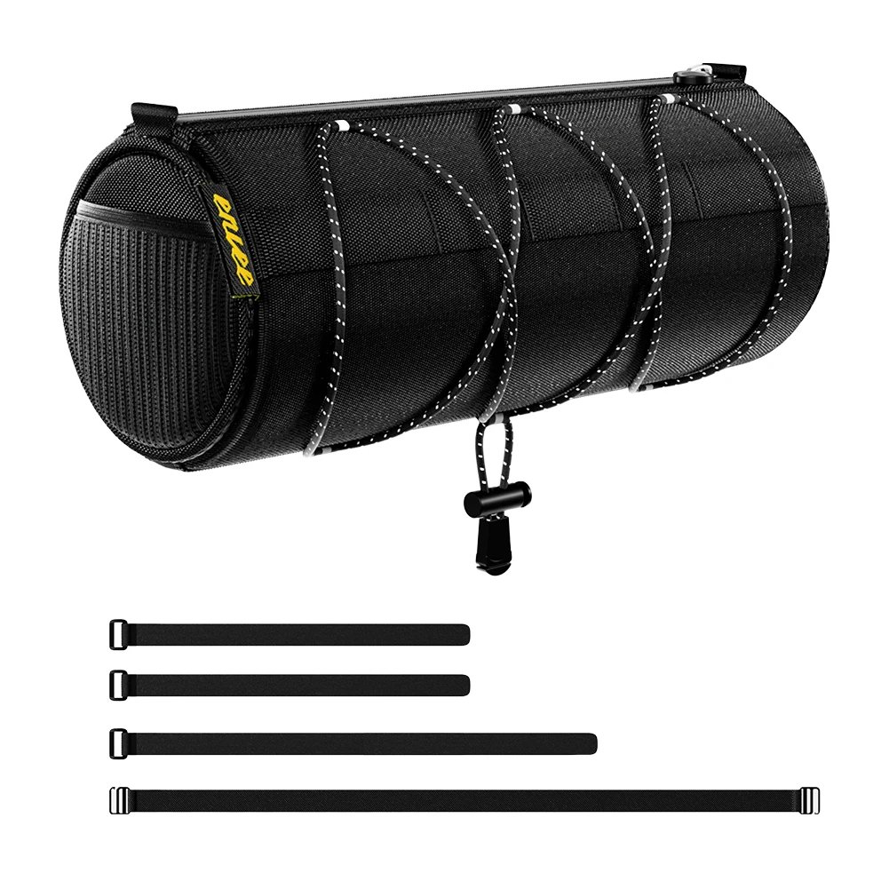 

2.2L Bicycle Frame Pannier Bag Large Capacity Mountain Bike Front Bag Multi-Pockets Portable Shoulder Bag Bike Accessories