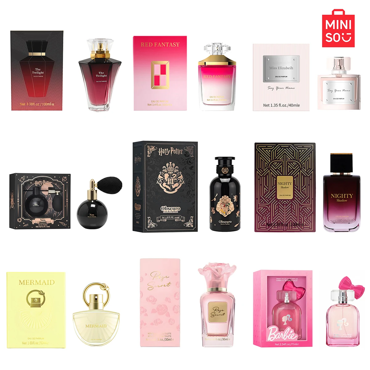 

MINISO Brand Women Perfume Original 50ml 100ml Luxury EDT EDP Floral Fruity Fougere Fragrance Spray For Woman Day Gift
