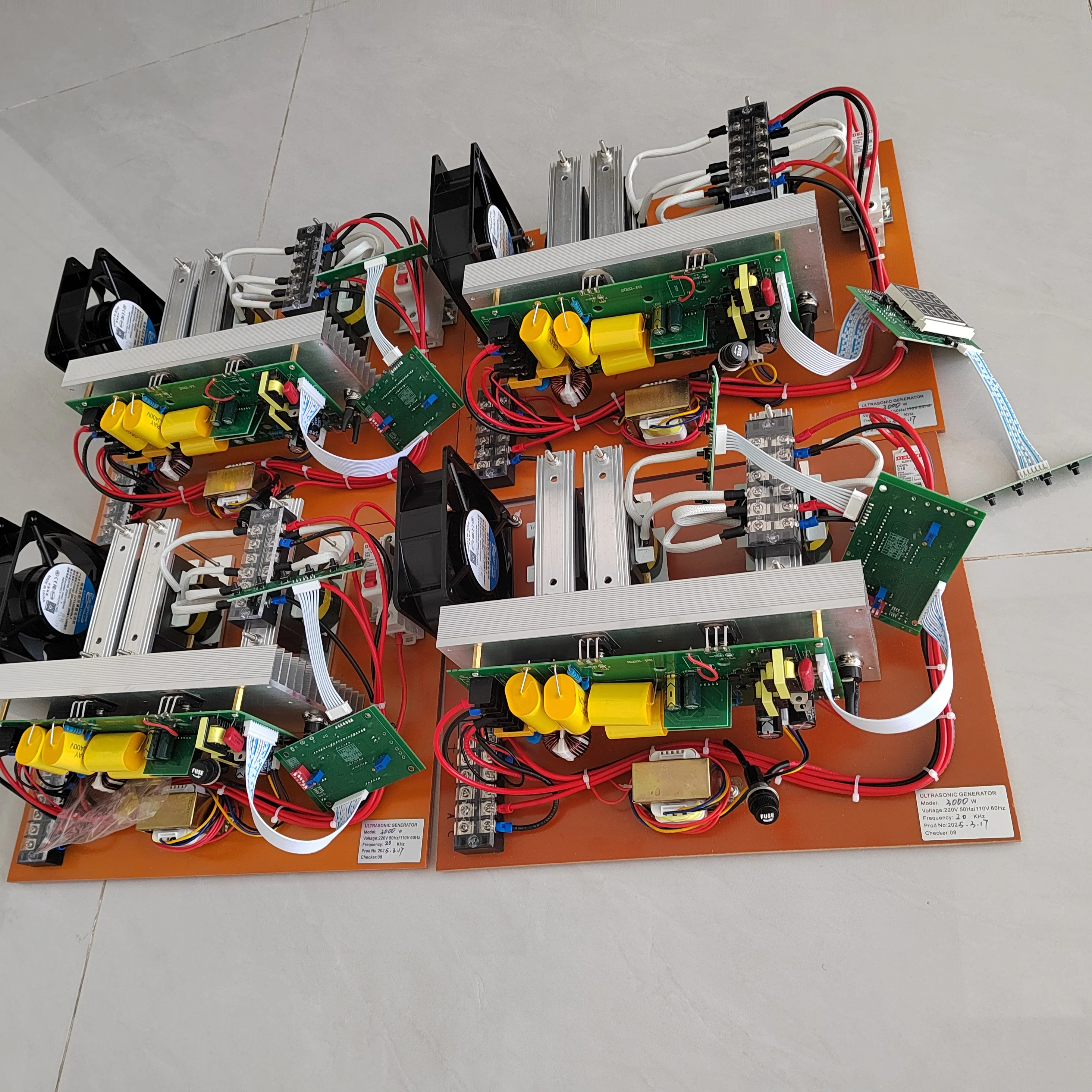 33 كيلو هرتز 600 واط مولد بالموجات فوق الصوتية الرقمية PCB سائق لوحة دوائر كهربائية للمنظف الصناعي