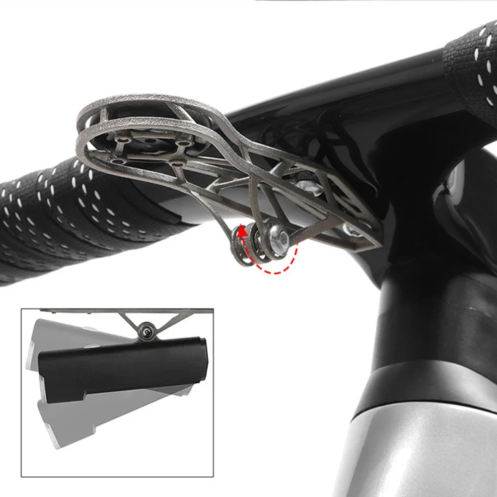 

Bike Computer Mount Lightweight Watch Stand 3D Computer Mount Road Bikes Integrated Holer For 2.5-inch Bike Computer