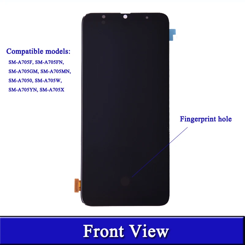 Super Amoled For Samsung A70 Display A705 A705FN A705YN A705F A705GM  LCD Touch Screen Digitizer Assembly Replacement