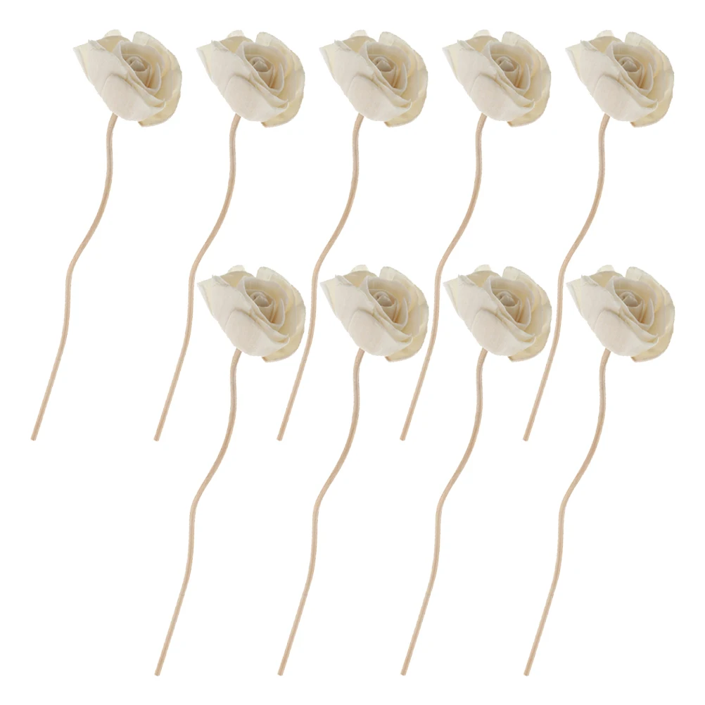 

9Pcs Aromatherapy Sticks Natural Rattan Reeds for Scented Home Decor Car Cabinet Table Top Aroma Diffusers Dried Flower Style