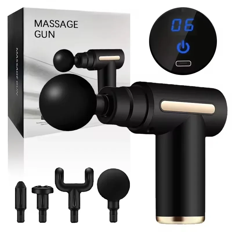 

2026 Mini Massage Gun Fascia Machine Vibrating Gun Rod Massage Fitness Equipment Neck Fascia Gun Muscle Relaxation Explosions