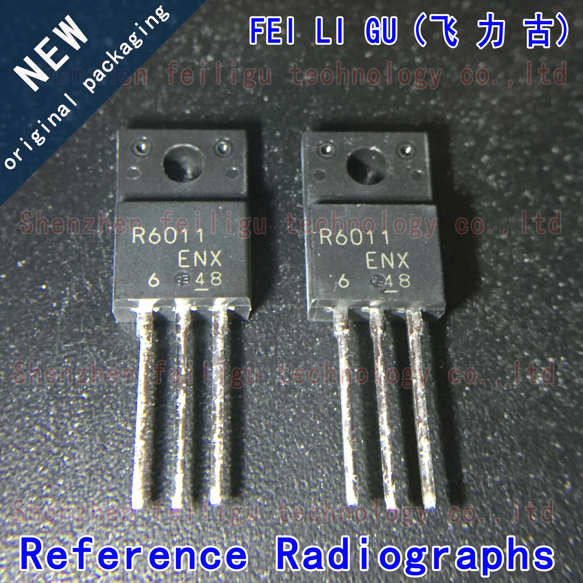 

1~30PCS 100% New original R6011ENX R6011 package:TO-220F insert plastic 600V 11A N-channel MOS FET chip electronic components