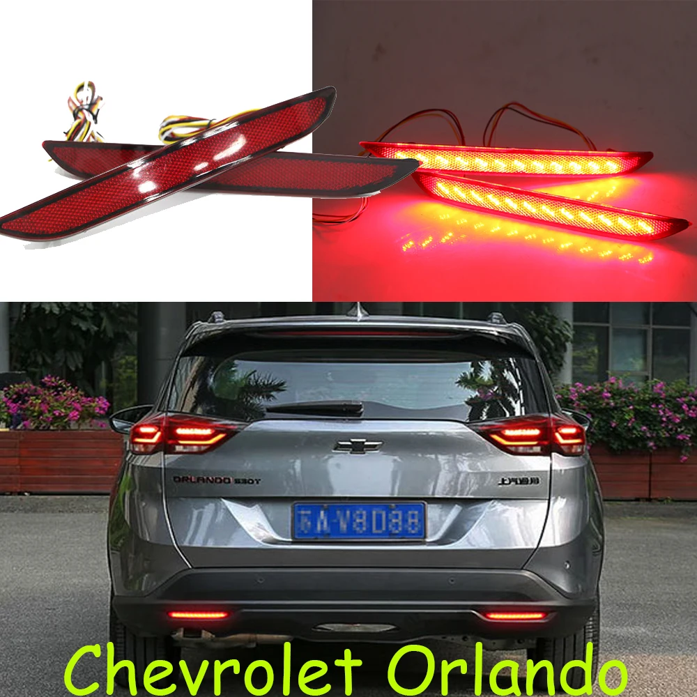 Car Bupmer For Chevrolet Orlando Taillight Rear Light Brake LED Car Accessories Taillamp For Malibu Orland Rear Light