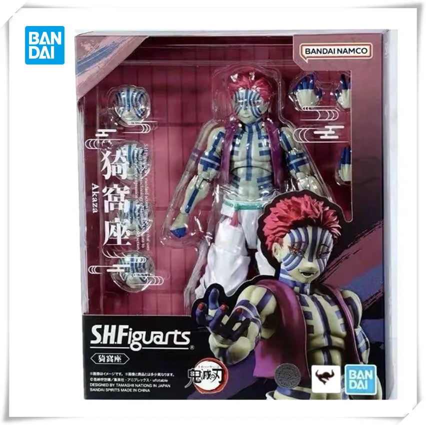 

Bandai S.H.Figuarts SHF Demon Slayer Kimetsu no Yaiba Akaza Action Figure Model Toys