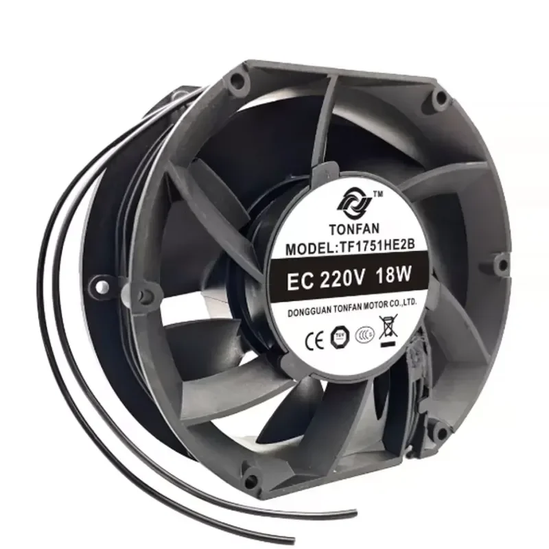 ventilateur-de-refroidissement-etanche-pour-humidificateur-tonfan-tf1751he2b-ec220v-18w-ip68-neuf-et-authentique