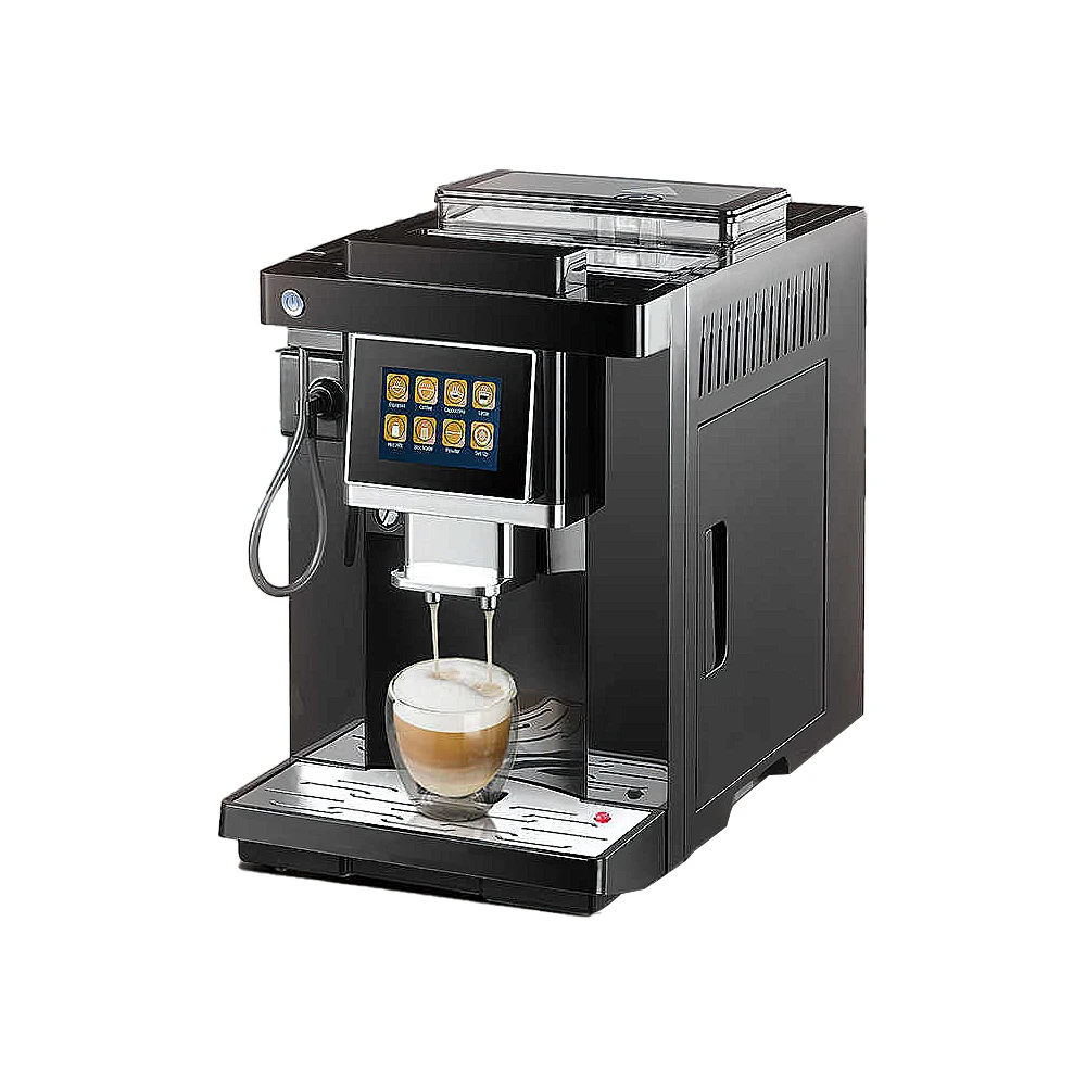 ITOP One-Button Full Automatic 19 Bar Coffee Machine Coffee Bean Grinder Milk Foam Espresso Coffee Maker Cappuccino Latté Coffee