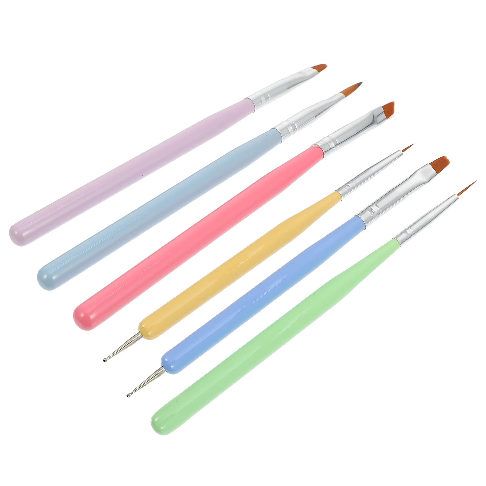 1세트 1세트 아트 브러쉬 세트 매니큐어 펜 키트 DIY 네일 디자인 재사용 가능 도구 미세 팁 살롱 품질 네일 액세서리