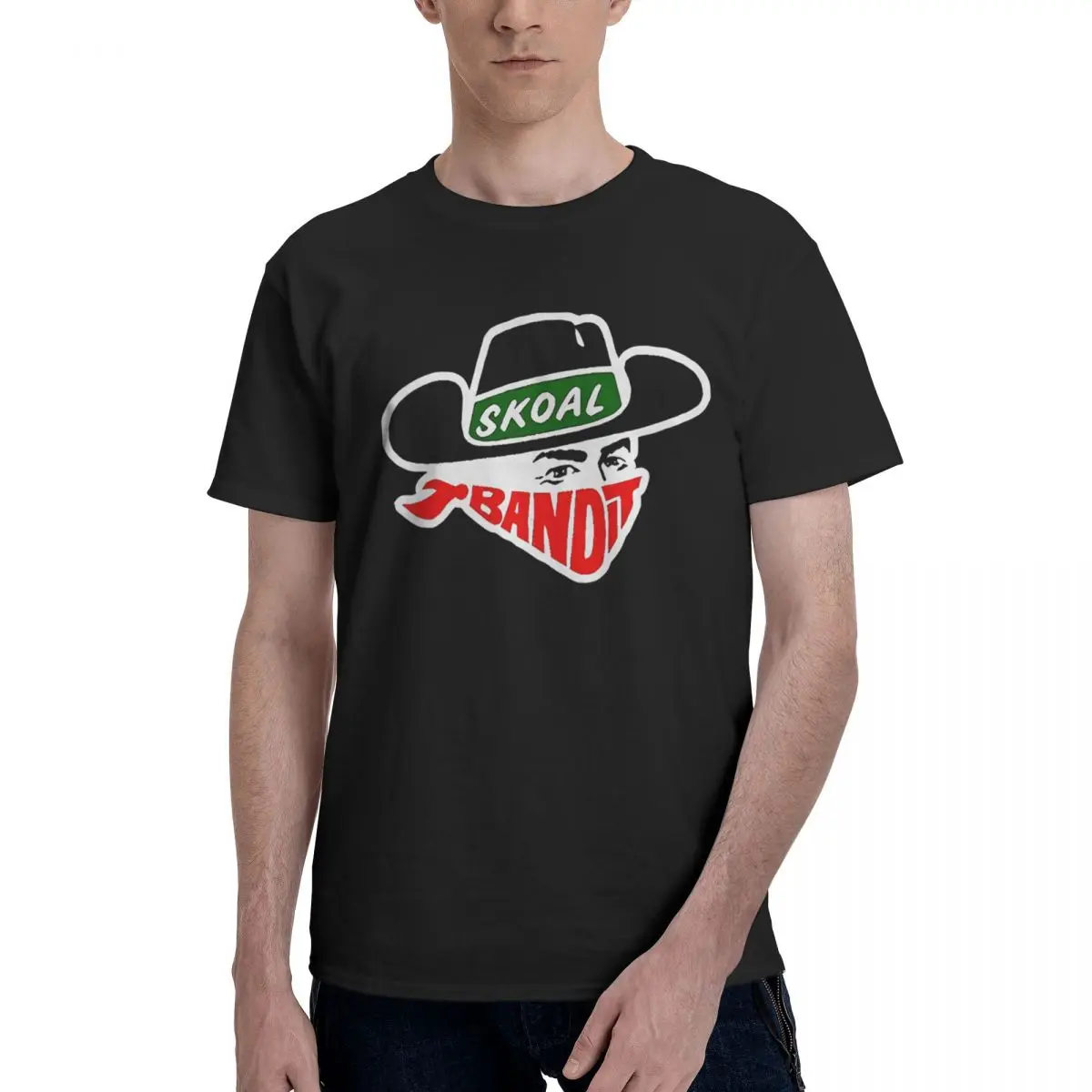 

Skoal Bandit Racing 100% Cotton Casual Breathable Confortable Anime Funny Men's T-Shirt Men Clothes