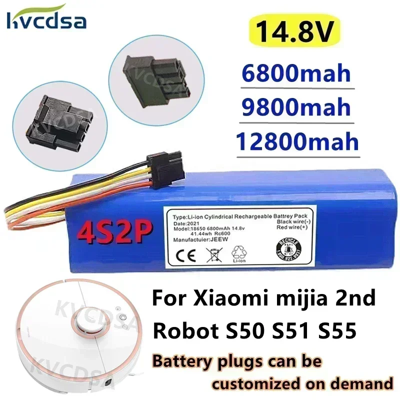 

Hot - selling Recommendation! 14.8V 6800mAh High - capacity Lithium - ion Battery, a Powerful Power Source for Roborock S50/S51/
