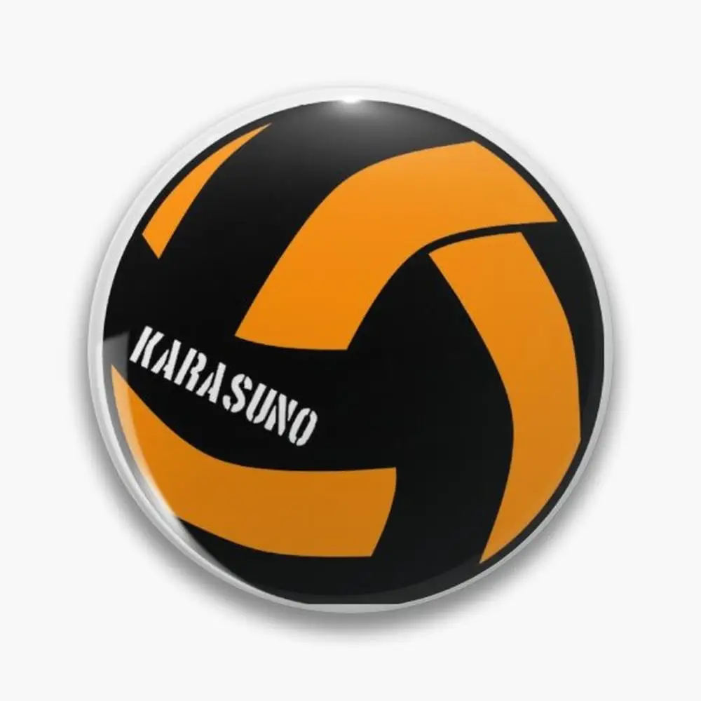 Karasuno Pin Buttons Brooches  Jewelry Accessory Customize Brooch Fashion Lapel Badges