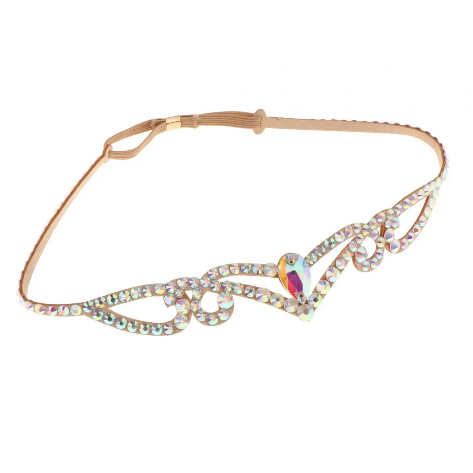 라인스톤 벨리댄스 헤드드레스 벨리댄스 무대용 액세서리