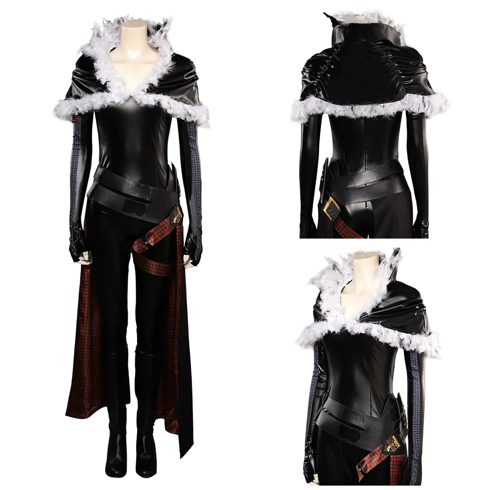 Women Fantasy Benedikta Harman Cosplay Costume Game FF16 Disguise Jumpsuit Outfit Halloween Carnival Party Suit