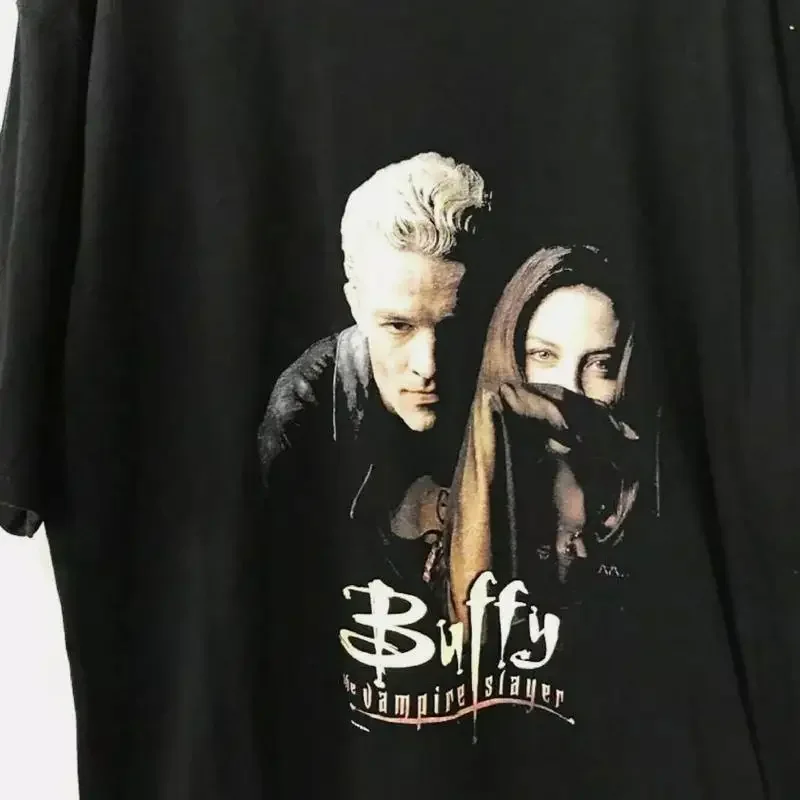 Buffy the Vampire Slayer Vintage Anniversary T Shirt Classic Black S 5XL