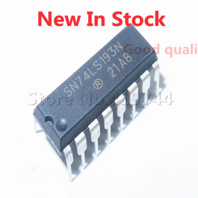 5PCS/LOT 74LS193 SN74LS193N DIP-16 dual clock reversible counter In Stock NEW Original IC