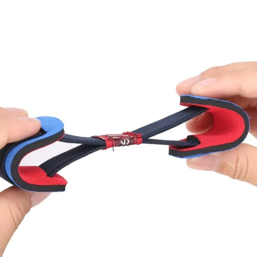 Washable Bunion Toe Separators Soft Reusable Toe Stretcher Elastic Double Loop Band Bendable Toe Band Toe Stretching
